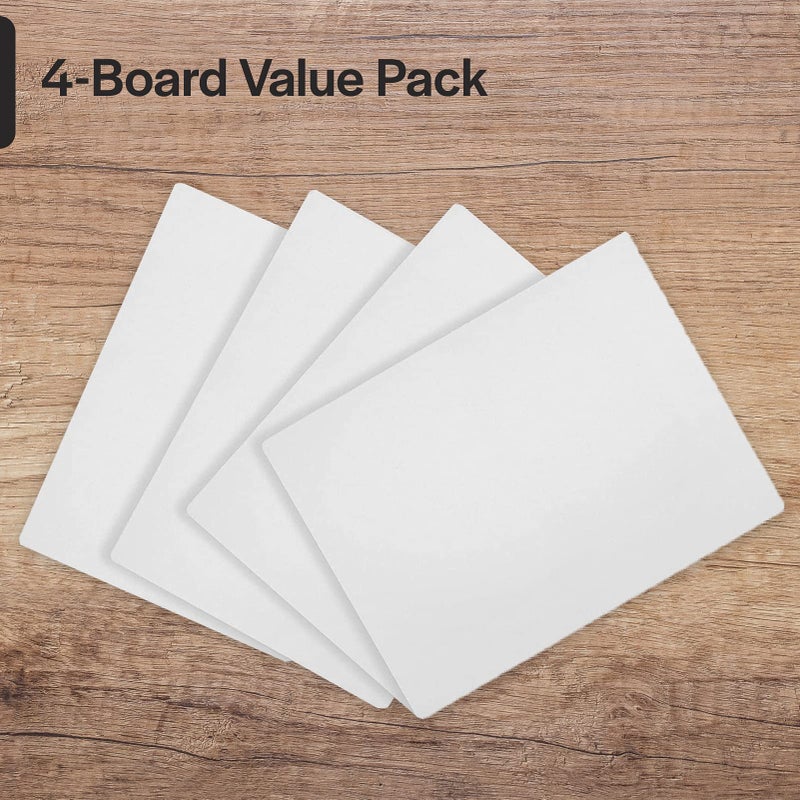 Thirteen Chefs Professional Cutting Board Mats 24 x 18 Inch - 4 Pack, Extra Large White Color, Flexible Plastic made from Heavy Duty HDPE (1/16" Thick) - Image 5